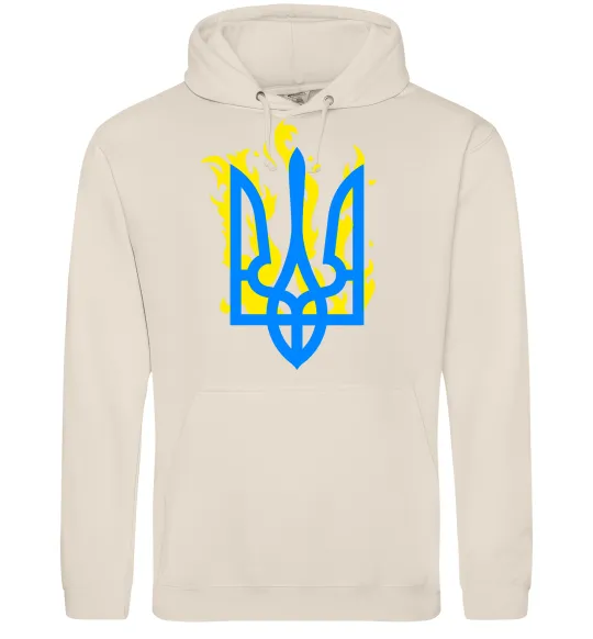 Чоловіча толстовка (худі) Герб з вогнем Таш фото