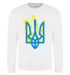Свитшот Герб з вогнем Белый фото