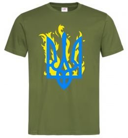 Мужская футболка Герб з вогнем Мужская футболка Герб з вогнем