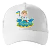 Кепка Я українець Білий Кепка Я українець Білий фото