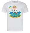 Мужская футболка Я українець Белый фото