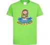 Детская футболка Я україночка Лаймовый Детская футболка Я україночка Лаймовый фото