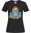 Женская футболка Я україночка Черный фото