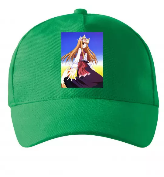 Кепка Волчица и пряности украинка аниме Зелений фото