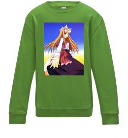 Дитячий світшот Волчица и пряности украинка аниме