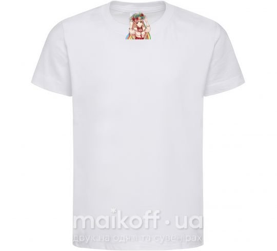 Детская футболка Аниме украинка Белый фото