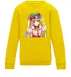 Детский Свитшот Аниме украинка Солнечно желтый фото
