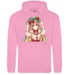 Женская толстовка (худи) Аниме украинка Розовый фото
