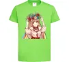 Детская футболка Аниме украинка Лаймовый фото