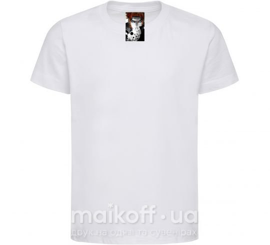 Детская футболка Аниме пейн наруто Белый фото
