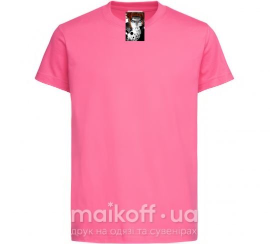 Детская футболка Аниме пейн наруто Ярко-розовый фото