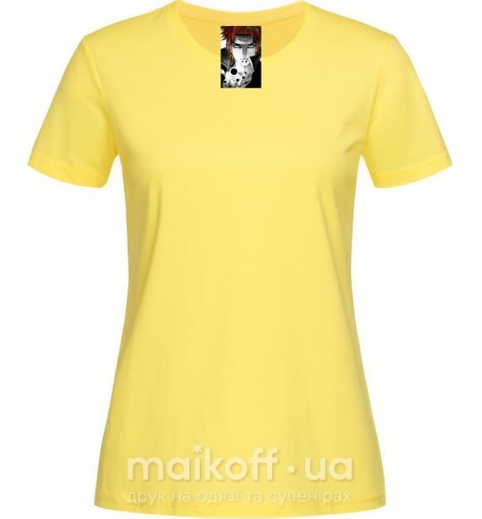Женская футболка Аниме пейн наруто Лимонный фото