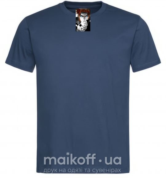 Мужская футболка Аниме пейн наруто Темно-синий фото