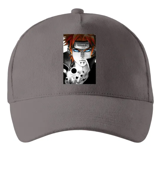 Кепка Аніме пейн наруто Сірий фото