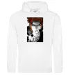 Чоловіча толстовка (худі) Аніме пейн наруто Білий фото