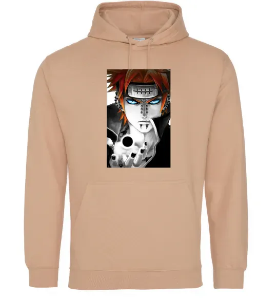 Женская толстовка (худи) Аніме пейн наруто Песочный фото