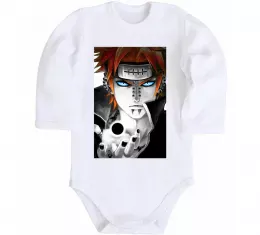 Детский боди Аніме пейн наруто Белый фото