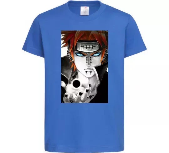 Дитяча футболка Аніме пейн наруто Яскраво-синій фото
