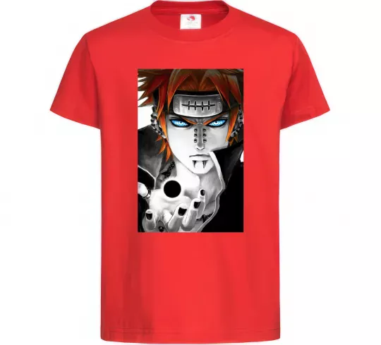 Дитяча футболка Аніме пейн наруто Червоний фото