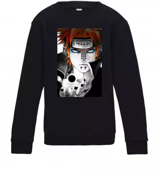 Дитячий світшот Аніме пейн наруто Чорний фото