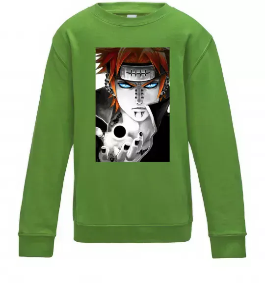 Дитячий світшот Аніме пейн наруто Лаймовий фото