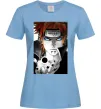 Жіноча футболка Аніме пейн наруто Блакитний фото