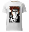 Мужская премиум футболка Аніме пейн наруто Белый Мужская премиум футболка Аніме пейн наруто Белый фото