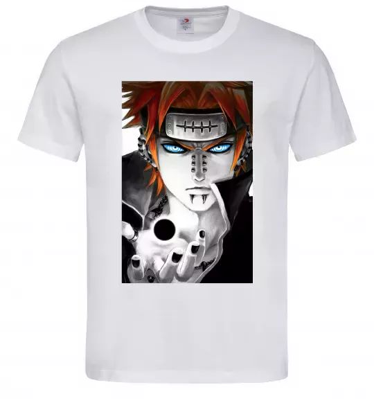 Чоловіча футболка Аніме пейн наруто Білий фото