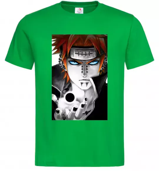 Чоловіча футболка Аніме пейн наруто Зелений фото