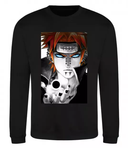 Свитшот Аніме пейн наруто Черный фото