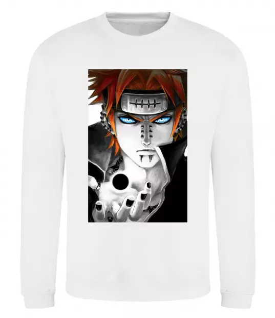 Свитшот Аніме пейн наруто Белый фото