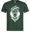 Мужская футболка Naruto лис силует Темно-зеленый Мужская футболка Naruto лис силует Темно-зеленый фото