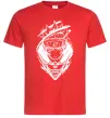 Мужская футболка Naruto лис силует Красный Мужская футболка Naruto лис силует Красный фото