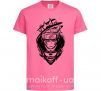 Детская футболка Naruto лис силуэт Ярко-розовый фото