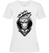 Жіноча футболка Naruto лис силует Білий Жіноча футболка Naruto лис силует Білий фото