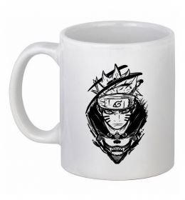 Чашка керамічна Naruto лис силует