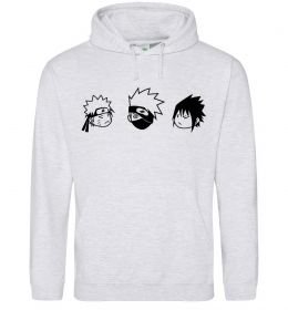 Жіноча толстовка (худі) Naruto sasuke kakashi