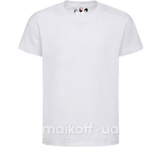 Дитяча футболка Naruto sasuke kakashi Білий фото