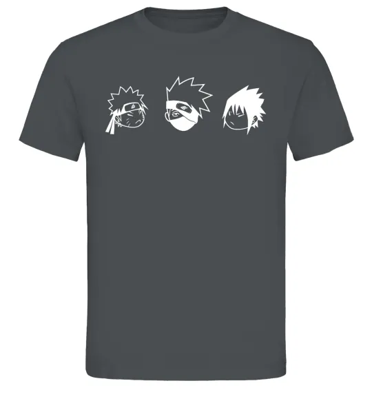 Чоловіча футболка Naruto sasuke kakashi Графіт фото