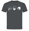 Чоловіча футболка Naruto sasuke kakashi Графіт Чоловіча футболка Naruto sasuke kakashi Графіт фото