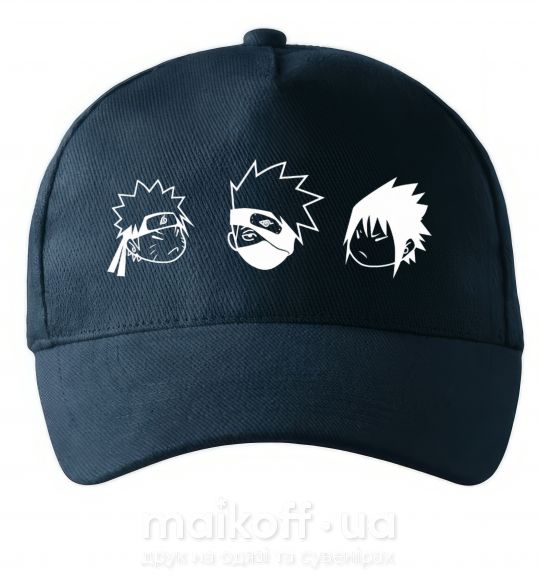 Кепка Naruto sasuke kakashi Темно-синій фото