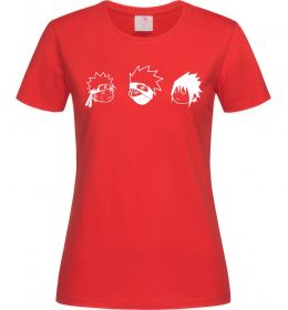 Жіноча футболка Naruto sasuke kakashi