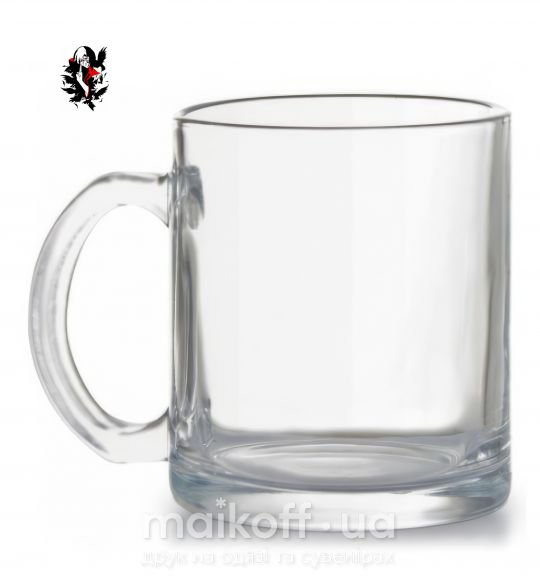 Чашка стеклянная Akatsuki Итачи Прозрачный фото