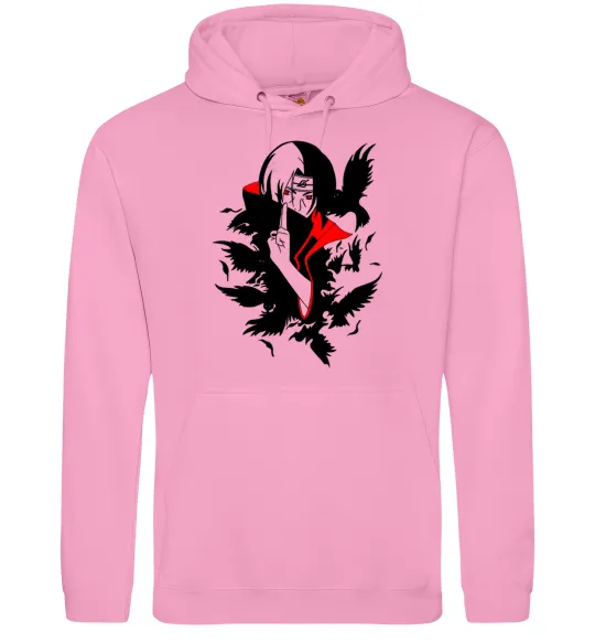 Женская толстовка (худи) Akatsuki Ітачі Розовый фото