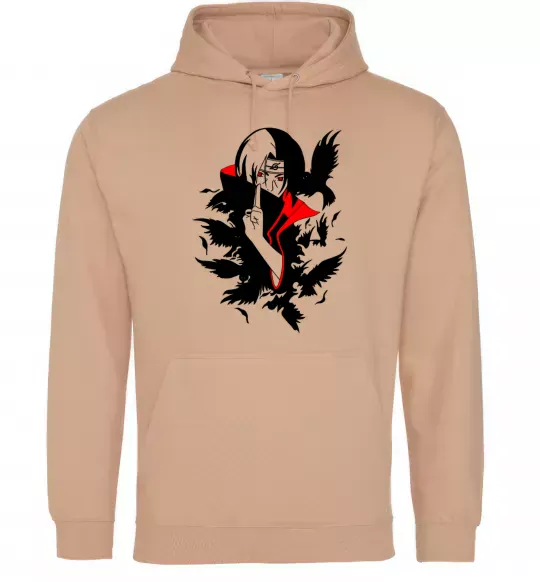 Жіноча толстовка (худі) Akatsuki Ітачі Пісочний фото
