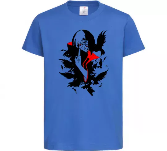 Дитяча футболка Akatsuki Ітачі Яскраво-синій фото