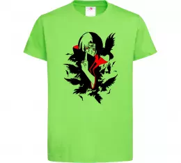 Детская футболка Akatsuki Ітачі Лаймовый фото