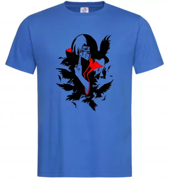 Чоловіча футболка Akatsuki Ітачі Яскраво-синій фото