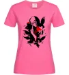 Жіноча футболка Akatsuki Ітачі Яскраво-рожевий Жіноча футболка Akatsuki Ітачі Яскраво-рожевий фото