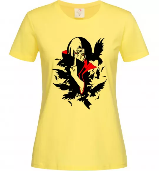 Жіноча футболка Akatsuki Ітачі Лимонний фото